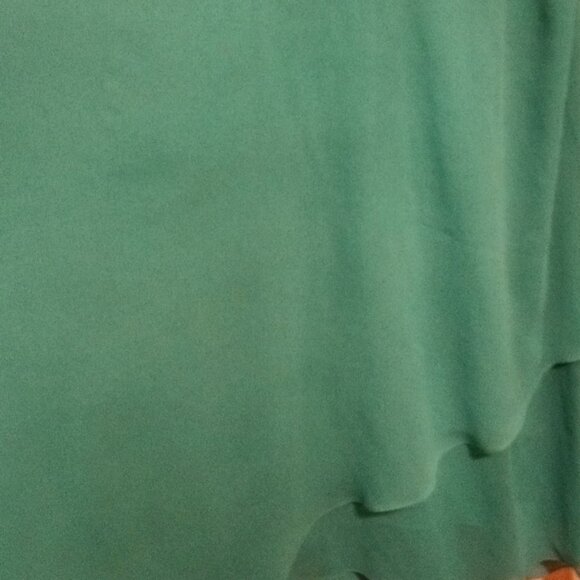 Denim 24/7 Teal Asymmetrical Dress with Silver Embellishments - Picture 10 of 11